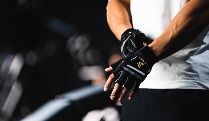 Bionic Men's Beastmode Half Finger Fitness Gloves (Small) - Image 4